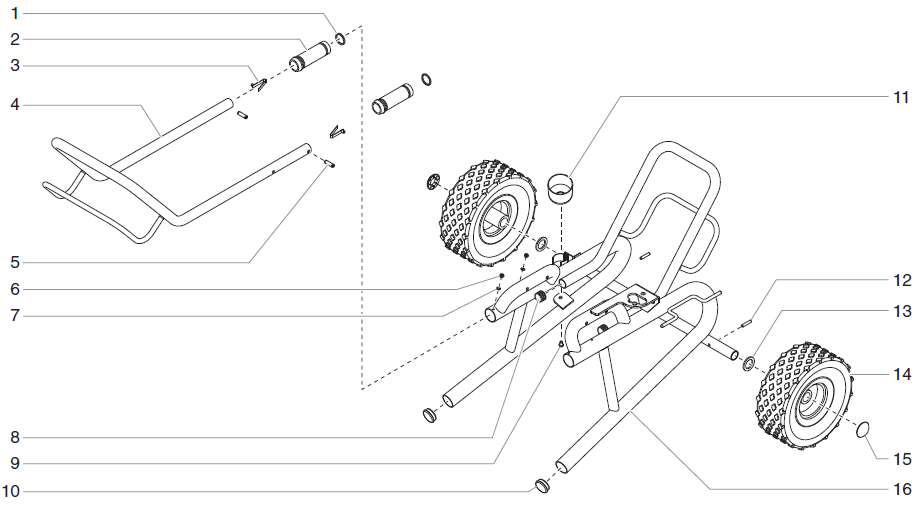 1140ix Digital Low Rider Siphon Assembly Parts